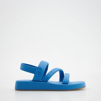 Reserved - Sandale cu talpă dreaptă - Albastru