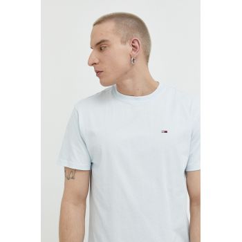 Tommy Jeans tricou din bumbac neted