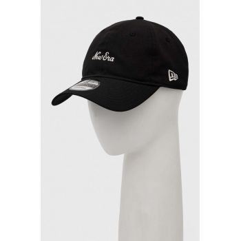 New Era sapca culoarea negru, modelator