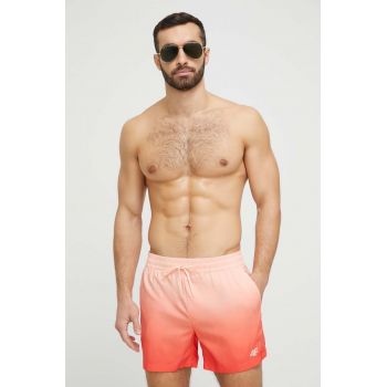 4F pantaloni scurti de baie culoarea portocaliu