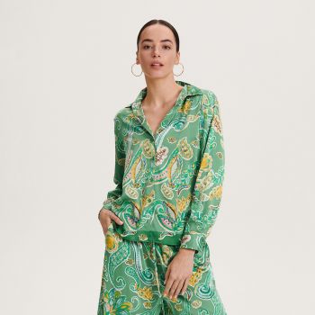Reserved - Cămaşă cu model - Verde