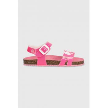 Agatha Ruiz de la Prada sandale copii culoarea roz de firma originale