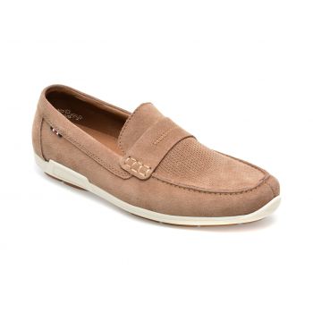 Mocasini RIEKER gri, 9050, din piele naturala