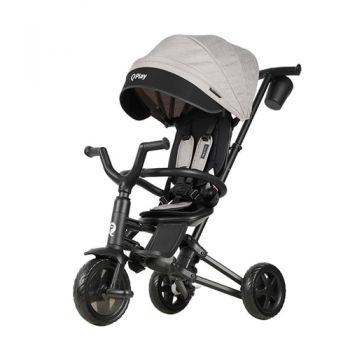 Tricicleta Ultrapliabila QPlay Nova Niello Gri Tricicleta Ultrapliabila QPlay Nova Niello Gri