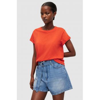 AllSaints tricou din bumbac culoarea verde
