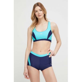 Aqua Speed costum de baie din două piese Fiona culoarea turcoaz, cupa usor rigidizata de firma original