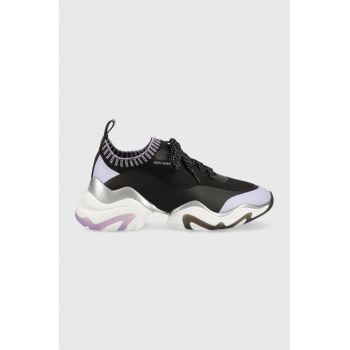 Karl Lagerfeld sneakers KL62331 GEMINI culoarea negru