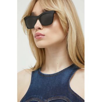 Love Moschino ochelari de soare femei, culoarea negru