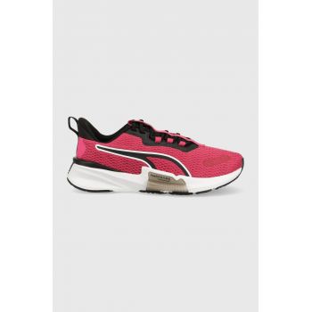 Puma pantofi de antrenament PWRFrame TR 2 culoarea roz