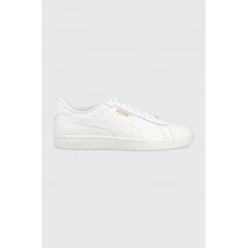 Puma sneakers Smash 3.0 culoarea alb, 390987