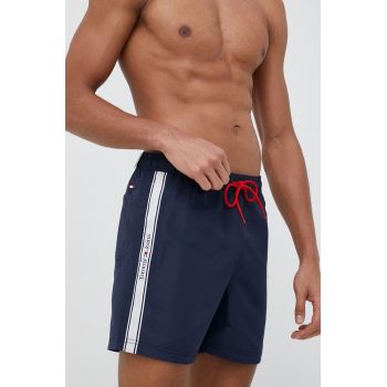 Tommy Jeans pantaloni scurti de baie culoarea albastru marin