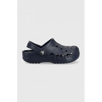 Crocs slapi copii culoarea albastru marin de firma originali