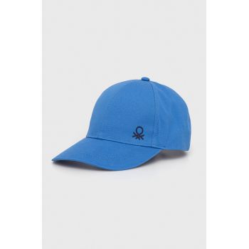 United Colors of Benetton șapcă din bumbac pentru copii cu imprimeu