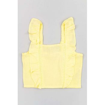 zippy bluza copii culoarea galben