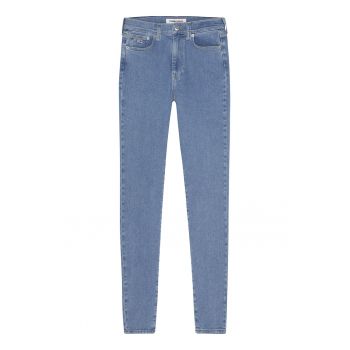Blugi skinny cu talie inalta Sylvia