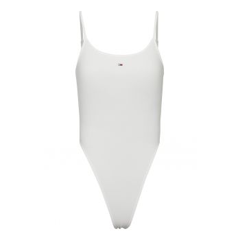 Body tanga de bumbac organic cu bretele ajustabile