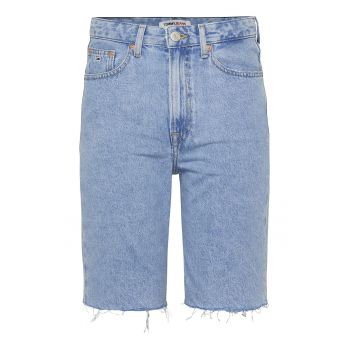 Pantaloni scurti de denim cu margini nefinisate