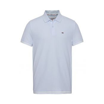 Tricou polo cu logo discret