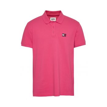 Tricou polo din material pique cu logo