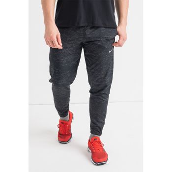 Pantaloni cu tehnologie Dri-Fit si logo - pentru alergare Run Division Challenger