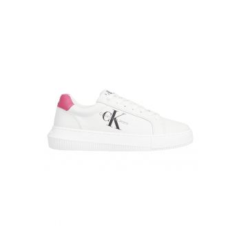 Pantofi sport din piele cu logo