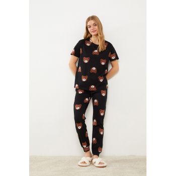 Pijama cu model cu ursuleti
