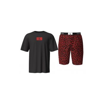 Pijama cu pantaloni scurti - din bumbac organic