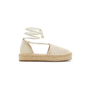 Espadrile cu aspect crosetat Picot