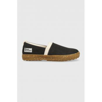 Jack Wolfskin espadrile culoarea negru de firma originale