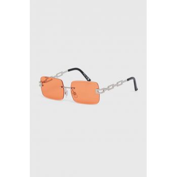 Jeepers Peepers ochelari de soare culoarea argintiu