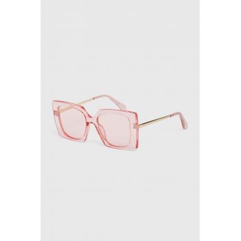 Jeepers Peepers ochelari de soare culoarea roz