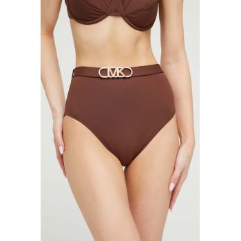 MICHAEL Michael Kors chiloti de baie culoarea maro de firma original