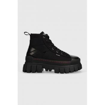 Palladium tenisi METROPOLITAN REVOLT femei, culoarea negru, 98579.008.M