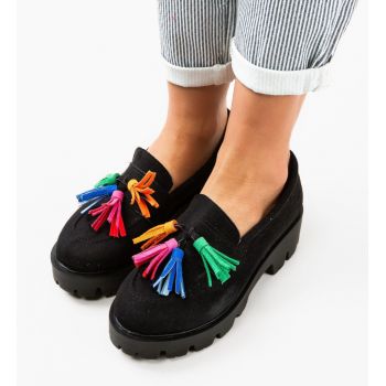 Pantofi Casual dama Kuciure Negri