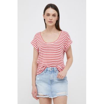 Pepe Jeans tricou de in Leia culoarea rosu