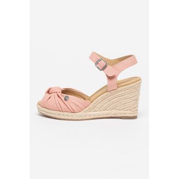 Sandale-espadrile wedge