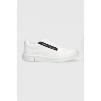 Armani Exchange sneakers culoarea alb, XUX167.XV657.R326