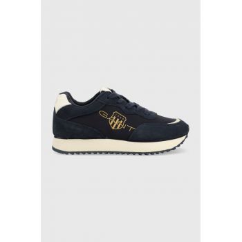 Gant sneakers Bevinda culoarea albastru marin, 26537886.G69