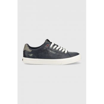 Mustang sneakers culoarea albastru marin, 4180307