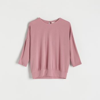 Reserved - Bluză cu mânecă lungă - Roz