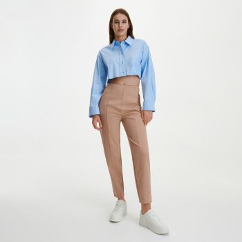 Reserved - Pantaloni cu croi drept - Bej