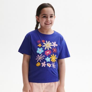 Reserved - Tricou cu aplicație - Bleumarin