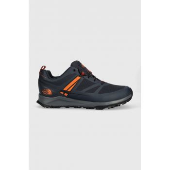 The North Face pantofi Litewave Futurelight barbati, culoarea albastru marin