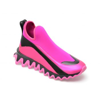 Pantofi GRYXX fucsia, T2352, din material textil