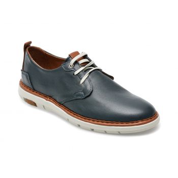 Pantofi OTTER bleumarin, 8962, din piele naturala