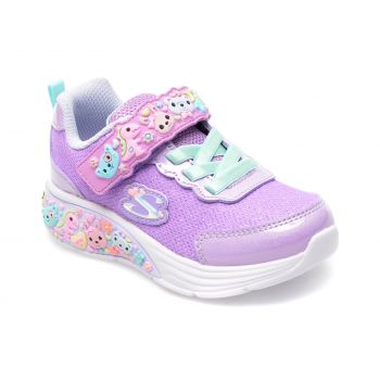 Pantofi SKECHERS mov, MY DREAMERS, din material textil