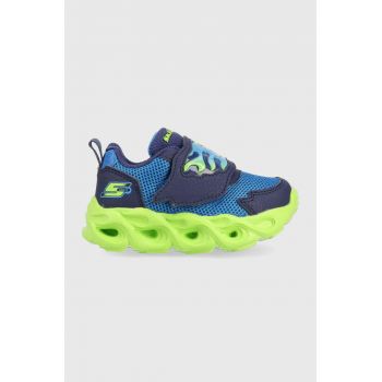 Skechers sneakers pentru copii culoarea albastru marin