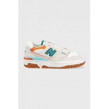 New Balance sneakers BBW550DA culoarea alb