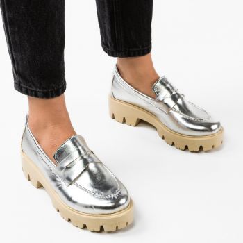 Pantofi Casual dama Kardy Argintii de firma originala