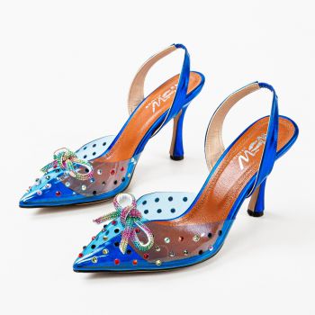 Pantofi dama Karambol Albastri la reducere
